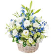 滋賀県大津市花市商店の花　アレンジメント（お供え）
