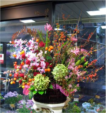 台風接近・・・｜「花市」　（滋賀県大津市の花キューピット加盟店 花屋）のブログ