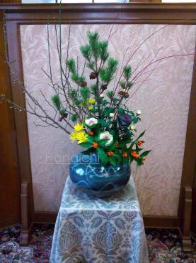正月モード全開・・・｜「花市」　（滋賀県大津市の花キューピット加盟店 花屋）のブログ