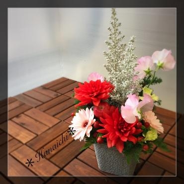 赤とピンク・・・｜「花市」　（滋賀県大津市の花キューピット加盟店 花屋）のブログ