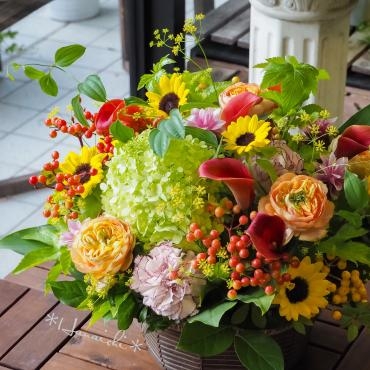 色付く実物・・・｜「花市」　（滋賀県大津市の花キューピット加盟店 花屋）のブログ