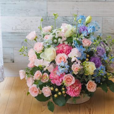 ピンクとPale Blue・・・｜「花市」　（滋賀県大津市の花キューピット加盟店 花屋）のブログ
