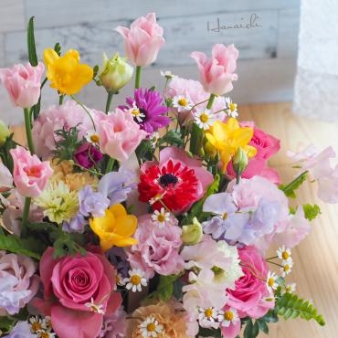 春色カラフル・・・｜「花市」　（滋賀県大津市の花キューピット加盟店 花屋）のブログ